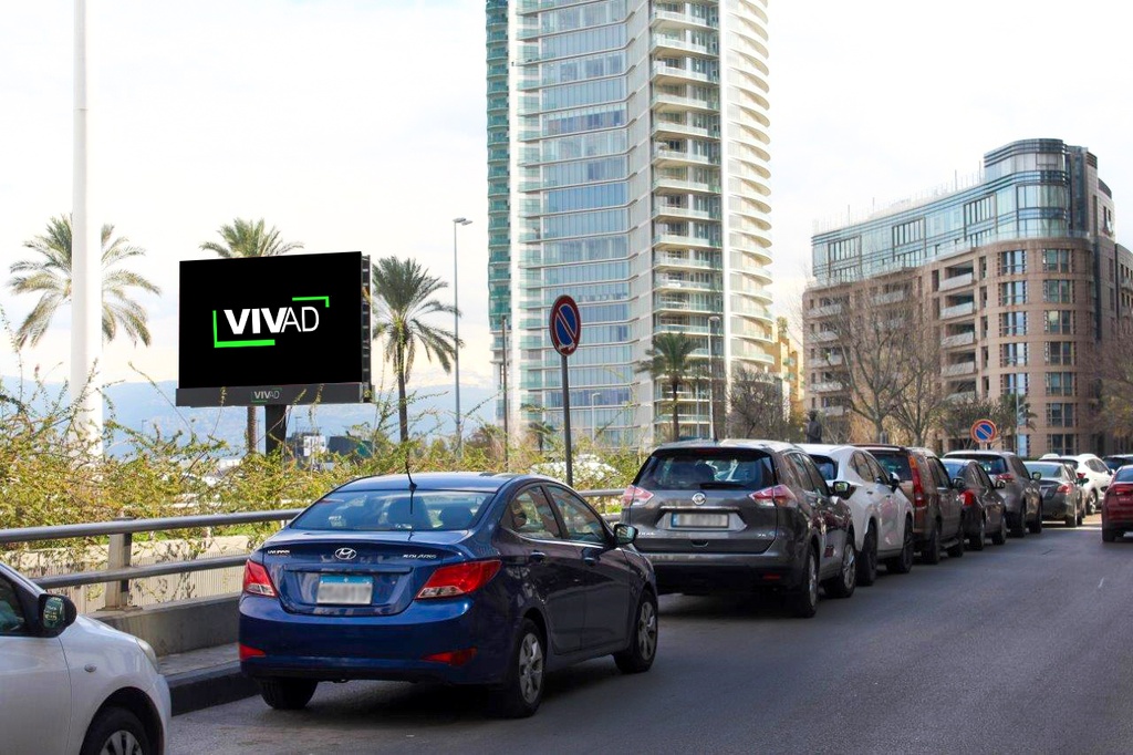 Ain El Mrayseh - Facing Phoenicia Hotel - Next to tunnel- Towards Downtown